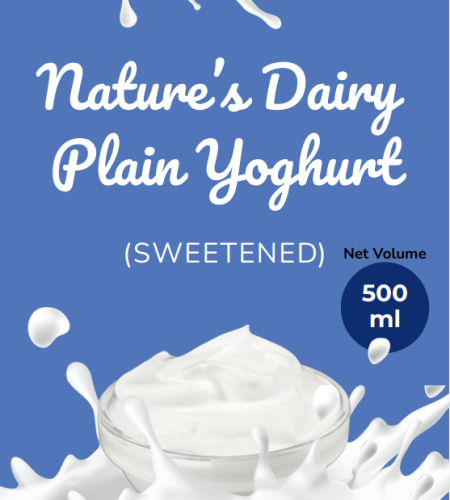 Natural Sweetened Plain Yoghurt