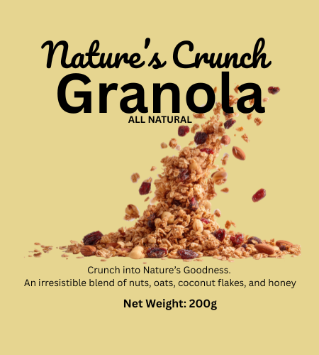 Natures Crunch granola