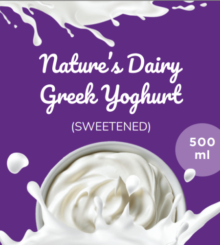Sweetened Plain Yoghurt